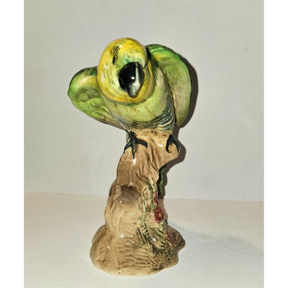 Beswick Ceramic Parrot Figurine multicolored Made In England - Picture 4 of 6